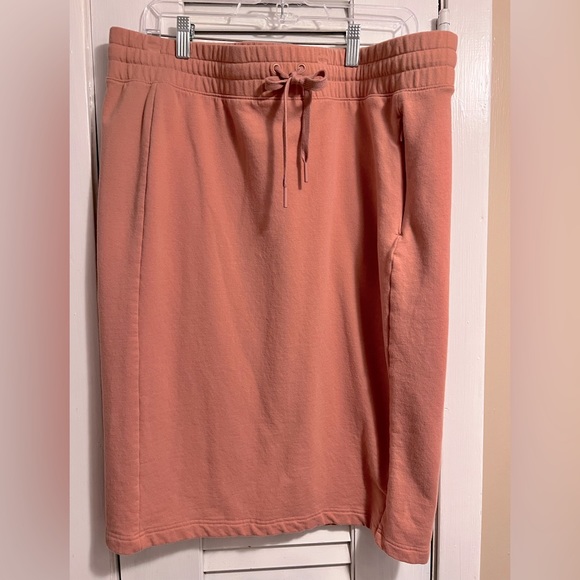 FLX size XXL athleisure kneelength, pencil skirt elastic waist with drawstring - Picture 1 of 12